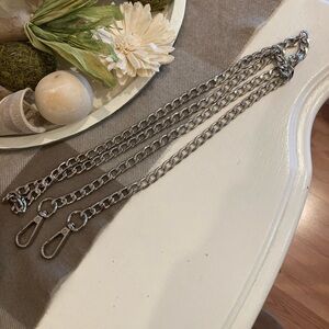 50” Replacement Silver Bag Chain